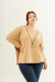 Poncho con collar Alegra