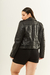 Campera de Cuero Black - Mytick Curvy