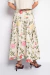 Saia Maxi Midi Bordado Floral na internet