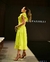 Vestido Tricoline Plissado Luzia Fazzolli - Sunamita Brand