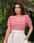 Saia Linho Com Pregas Luzia Fazzolli - Sunamita Brand