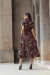 Vestido Tricoline Estampa Boho - comprar online