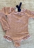 Body Uv- Cuadrillé terracota- - ETNIA KIDS