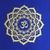 Toalha "OM" azul