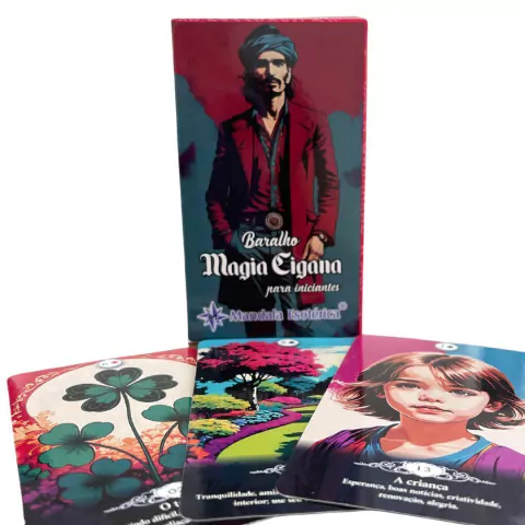 BARALHO MAGIA CIGANA - Ideal para iniciantes