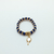 Pulseira Oxum com contas azul royal.