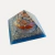 Pirâmide de Orgonite com Pedras do 7 Chakras - Loja Online de Produtos Esotéricos - Mandala Esotérica