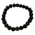 Pulseira com Pedras Vulcânicas e Strass - comprar online