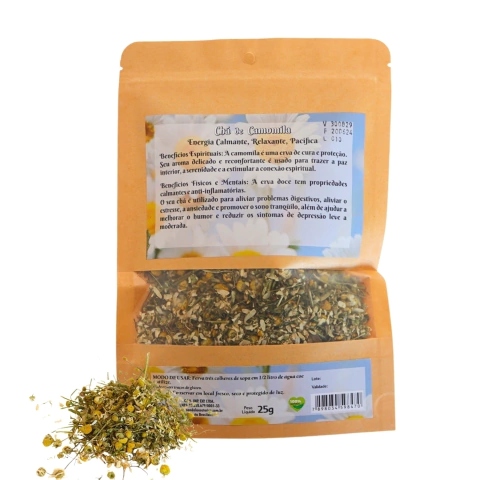 Chá de Camomila - Acalma, Relaxa e Pacifica