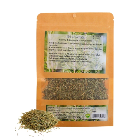 Chá de Alecrim - Energia Estimulante e Purificadora