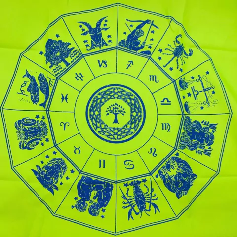 Toalha Zodíaco Verde Claro