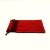 Saco para Tarô Vermelho com Renda Preta - comprar online