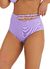 CALCINHA HOT PANT BLUEBERRY MACRAMÊ