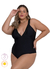 MAIÔ CURVY SHINE BLACK