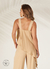 TOP ALONGADO FLOWER OCRE na internet