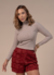 BLUSA GOLA ROLÊ BASIC ESSENTIAL MOCCA