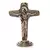Crucifixo de Mesa ouro velho em metal 8cm - comprar online