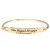 Pulseira São Miguel Metal Dourada