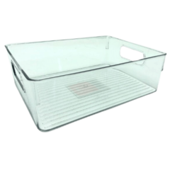 Organizador de heladera acrílico rectangular grande