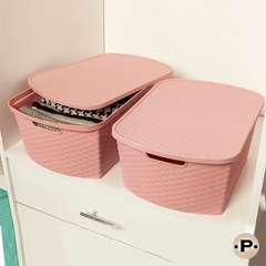 Organizador Capri 15L con tapa - comprar online