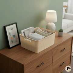 Organizador Yute 8L - Prego Hogar