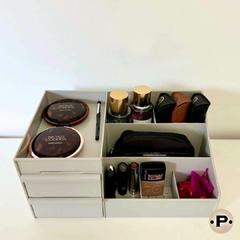 Organizador Maquillaje plastico - Prego Hogar