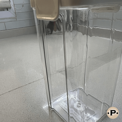 Imagen de Frasco acrílico blanco 1300ml hermético