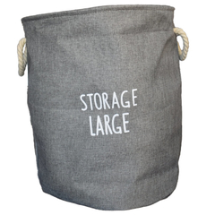 Canasto ropa Storage Gris