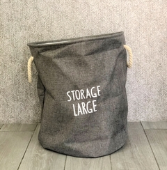 Canasto ropa Storage Gris - comprar online