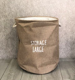 Canasto ropa Storage Beige - comprar online