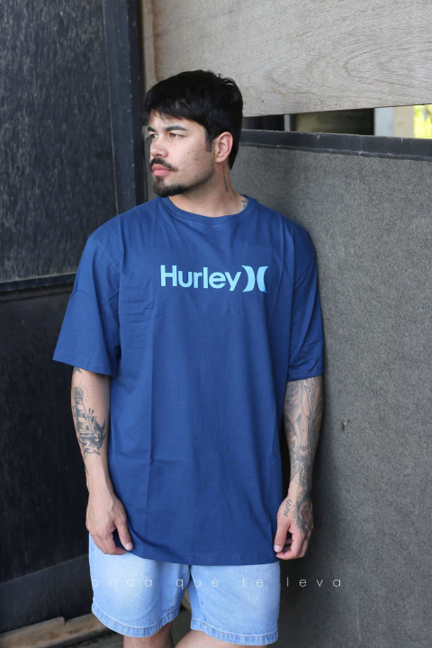 CAMISETA HURLEY O&O SOLID OVERSIZE PLUS - comprar online