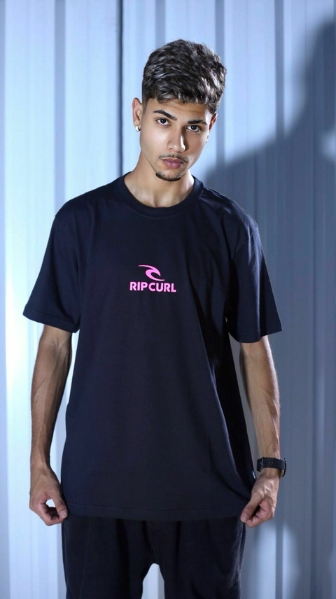 CAMISETA RIP CURL ICON WASHED BLACK