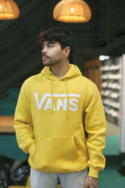 MOLETOM VANS CLASSIC SPICY MUSTARD