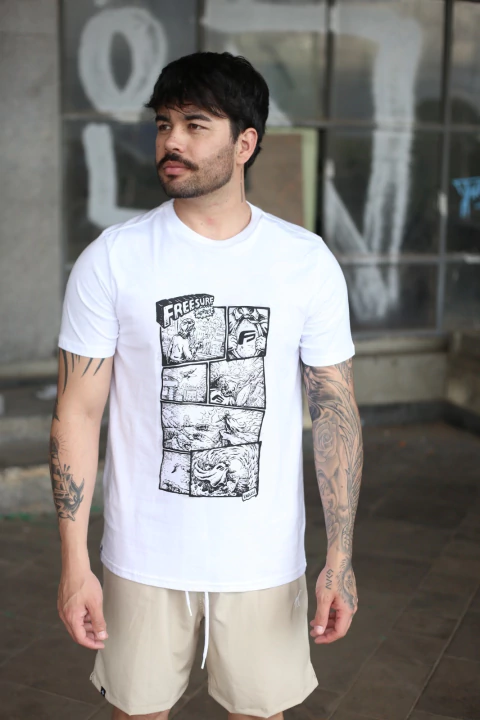 CAMISETA ART-SHIRT FREESURF HEROES - comprar online