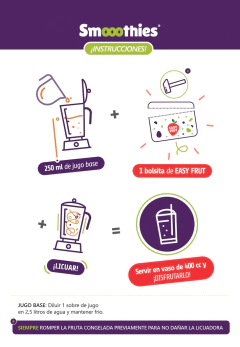 SMOOTHIES PACK FAMILIAR - 14 Unidades- en internet