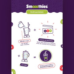 Smooothies 5 - Power Mix - 3 Porciones - Easyfrut