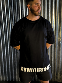 REMERA OVERSIZE BLACK MONDO - buy online