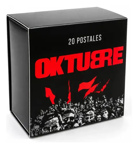 Oktubre Caja 20 Postales 40 Años + Medallon Rocambole