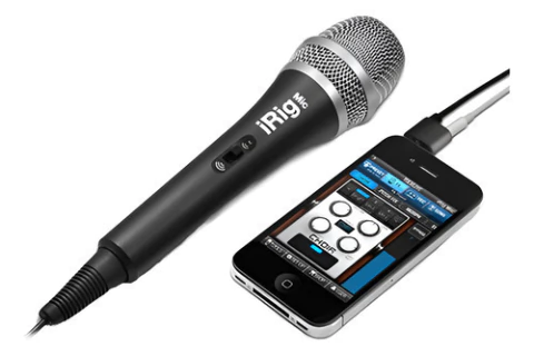Microfono Para Smartphone / Tablet Irig Dinámico De Mano