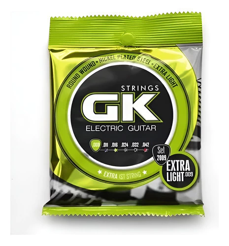 Encordado Guitarra Eléctrica Gk 009 20009