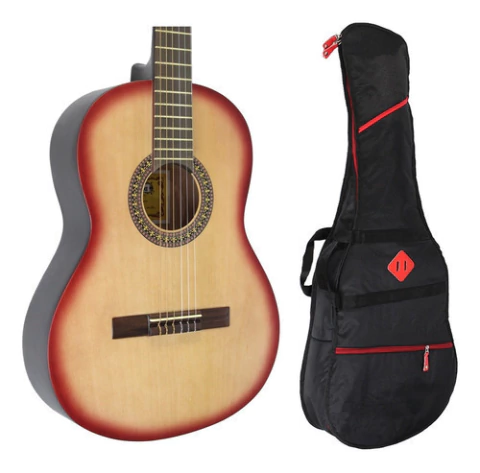 Guitarra Gracia M1 Criolla Clasica + Funda Acolchada