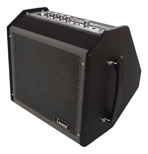 Amplificador Leonard Para Bateria-teclado-voz-30w Bluetooth
