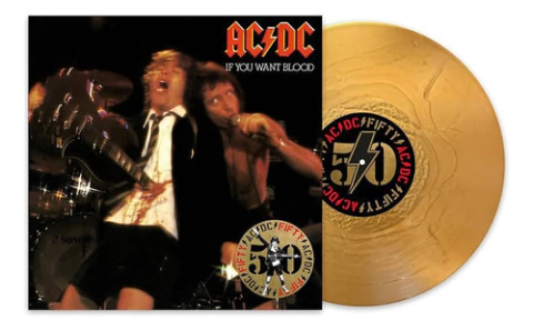 Ac/dc If You Want Blood You've Got It Vinilo 50 Aniversario