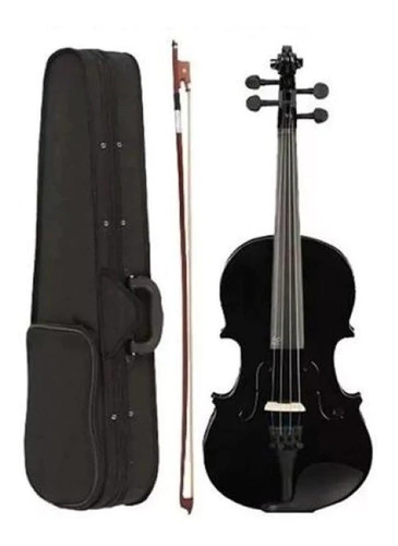Violín De Estudio Palatino 4/4 Con Estuche Completo Negro - comprar online