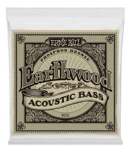 Encordado Ernie Ball De Bajo Acústico Bronce Fosforado 45-95