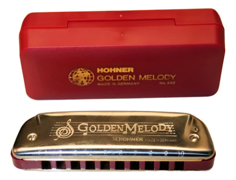 Armonica Hohner Golden Melody Afinada En -e -