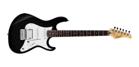 Guitarra Eléctrica Cort G250 Negra Hss Con Palanca