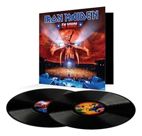 Iron Maiden En Vivo! Vinilo Importado