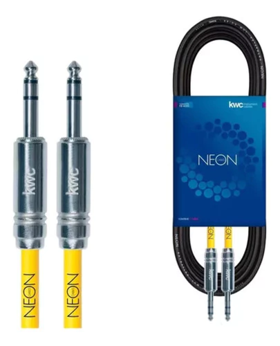 Cable Patcheo Kwc Neon Plug Stereo A Plug Stereo 6 Metros