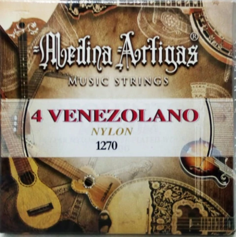 Encordado Medina Artigas Cuatro Venezolano Cuerda Nylon 1270